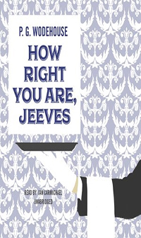 How Right You Are, Jeeves cover